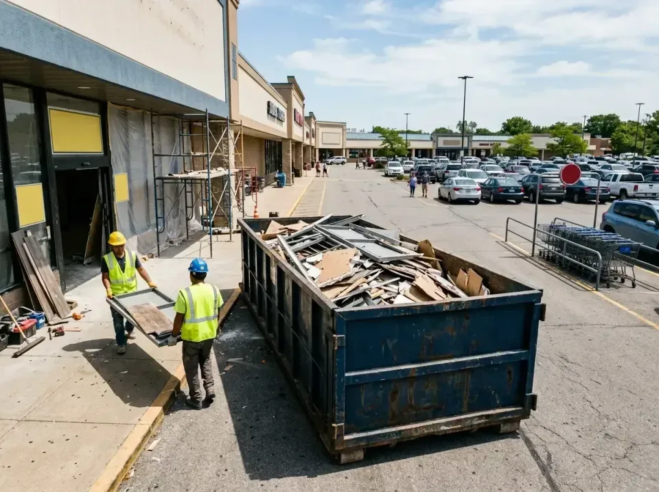 retail-store-renovation-debris-003 — frequently asked questions, Roll-off Dumpster Rentals in Spring Arbor, MI